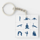 Search for yoga pose key rings Meditation