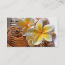 Search for frangipani business cards Flower