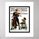 Search for vintage magazines posters Saturday evening post