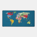 Search for world map mousepads Desk