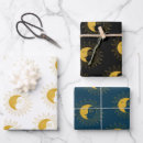 Search for sun and moon wrapping paper Modern