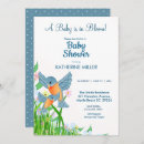 Search for bluebird baby shower invitations For her