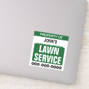 Search for mowing stickers Landscaping