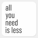 Search for simplicity stickers Minimalist