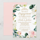 Search for wreath engagement party invitations Modern