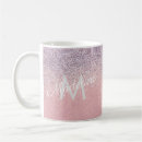 Search for purple sparkle mugs Monogrammed