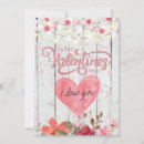 Search for rustic valentines day cards Red