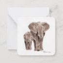 Search for elephant note cards Watercolor