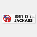 Search for jackass bumper stickers Donkey