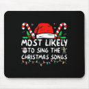 Search for sing christmas mousepads Cats