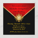 Search for rhinestone invitations Gold