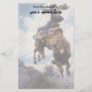 Search for cowboy stationery paper Vintage