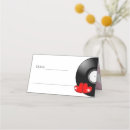 Search for music place cards Retro