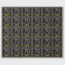 Search for 70th birthday wrapping paper Floral