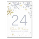 Search for snowflake table cards Elegant