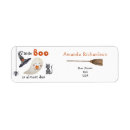 Search for ghost return address labels Watercolor