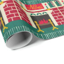 Search for christmas brick wrapping paper Fireplace