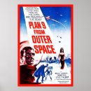 Search for plan nine from outer space posters Vintage