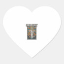 Search for stained glass heart stickers Christian