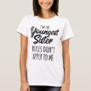 Search for youngest sister tshirts Trend