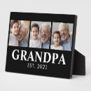 Search for father of the year plaques Black white