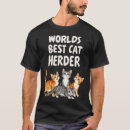 Search for cat herder tshirts Meow