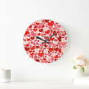 Search for love pattern posters Red hearts