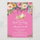Search for tea bridal shower invitations Garden