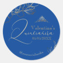 Search for quinceañera invitation stickers Elegant