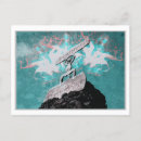 Search for national symbols postcards Watercolor