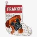 Search for boxer dog christmas stockings Cute
