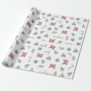 Search for shells wrapping paper Summer