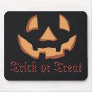 Search for pumpkin faces mousepads Trick or treat