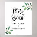 Search for photo booth wedding signs Greenery