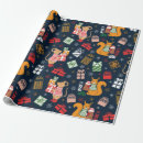 Search for christmas squirrel wrapping paper Festive