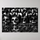 Search for black and white skull posters Halloween