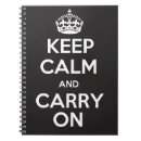 Search for keep calm and carry on notebooks England