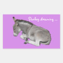 Search for donkeys stickers Grey