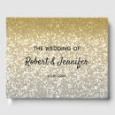 Search for silver wedding guest books Gold