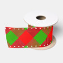 Search for christmas plaid ribbon Simple