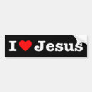 Search for i love bumper stickers christian