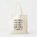 Search for bacterium tote bags Bacteria