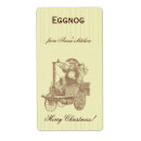 Search for eggnog labels Vintage