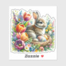 Search for cute easter basket stickers Bunny