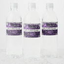 Search for purple water bottle labels Sparkle