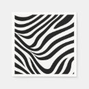 Search for zebra stripe napkins Pattern