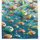 Search for fish shower curtains Nature