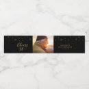 Search for birthday water bottle labels Black