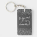 Search for 25th birthday key rings For her