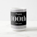 Search for happy 100th birthday mugs Modern